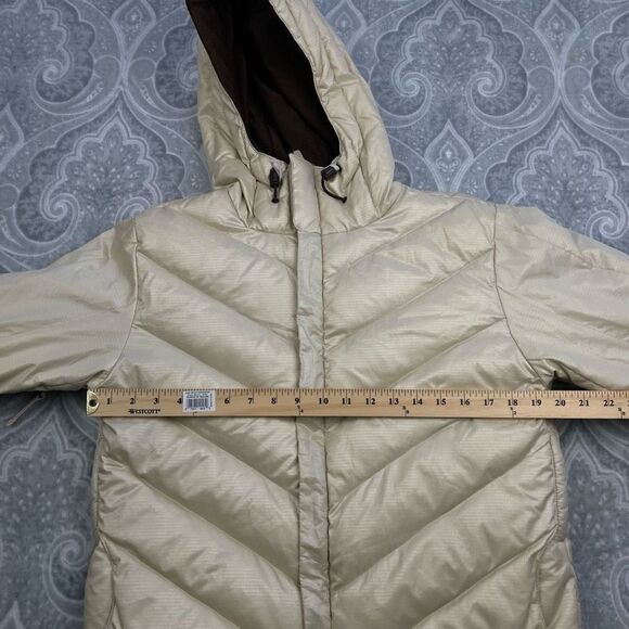 Womens Burton Hooded Quilted Jacket - Picture 7 of 8